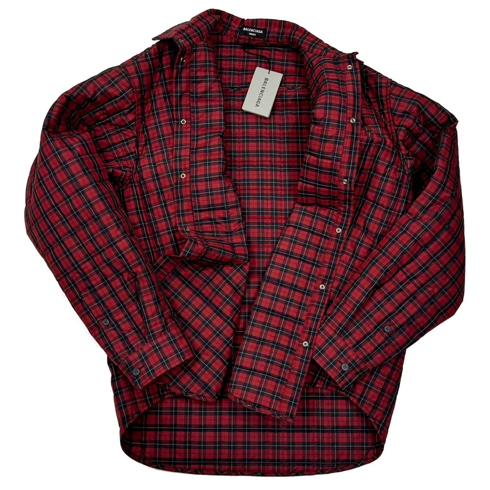 BALENCIAGA QUILTED FLANNEL